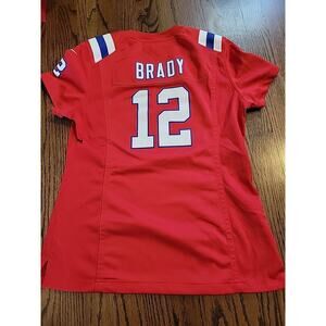 Nike Tom Brady New England Patriots Womens Size Medium Jersey NFL Football Top